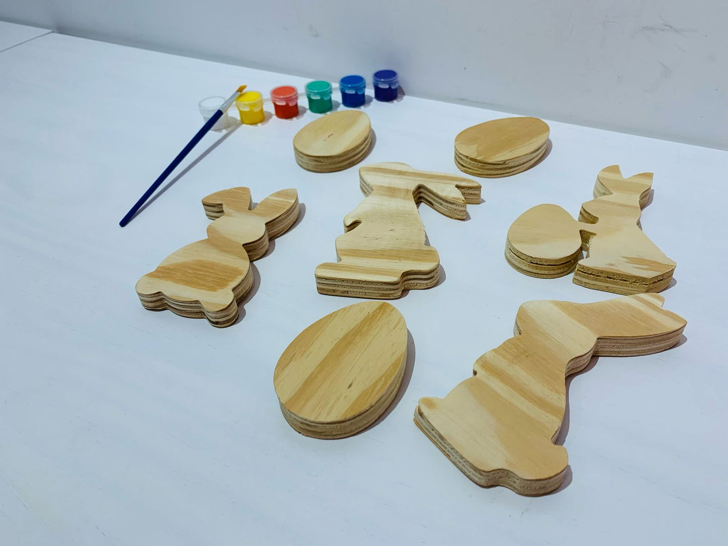 Kit Pintura em Madeira - tema páscoa