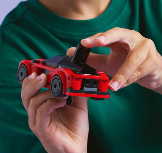 LEGO City - Carro esportivo vermelho