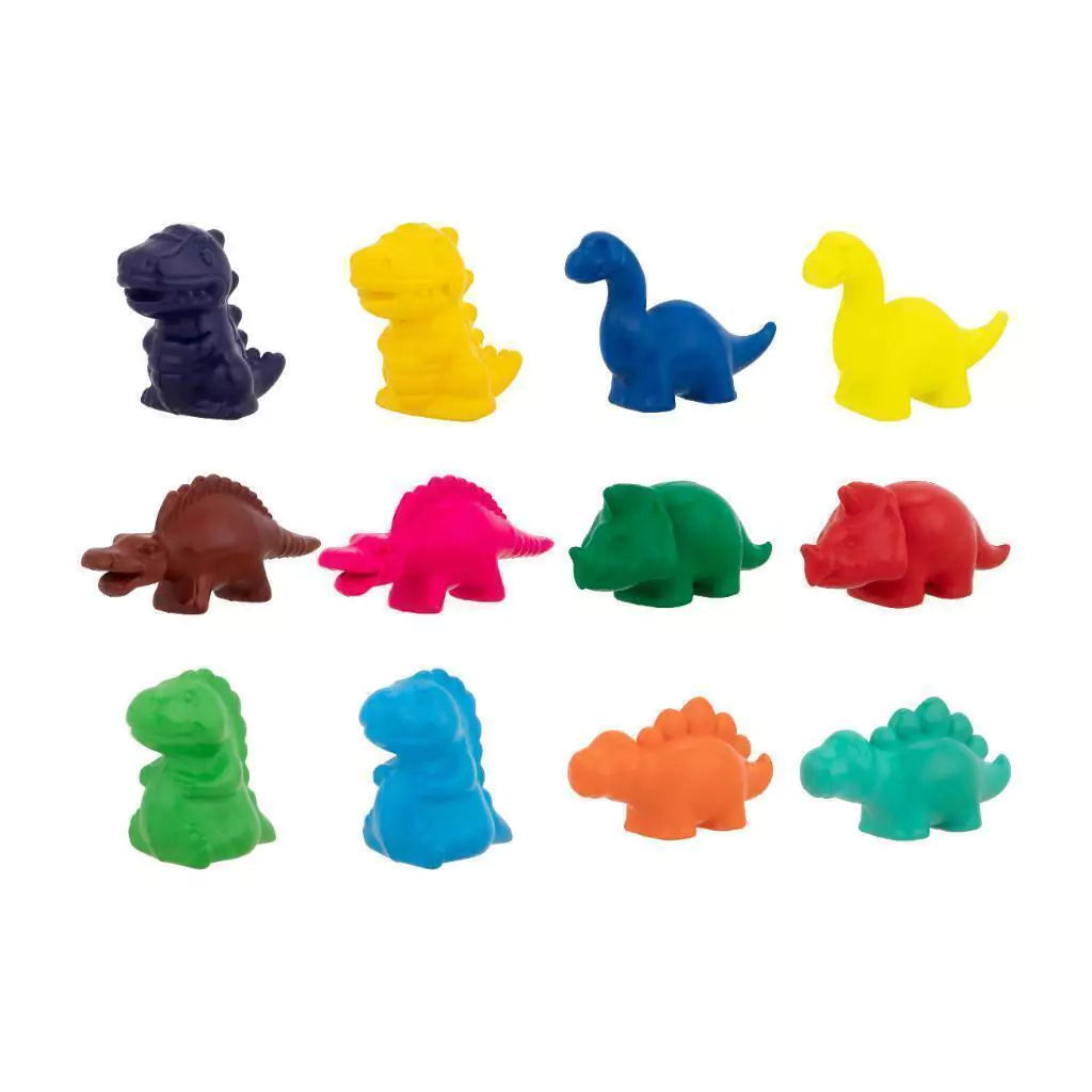 Kit Pintura com Giz de Cera - Dinossauros