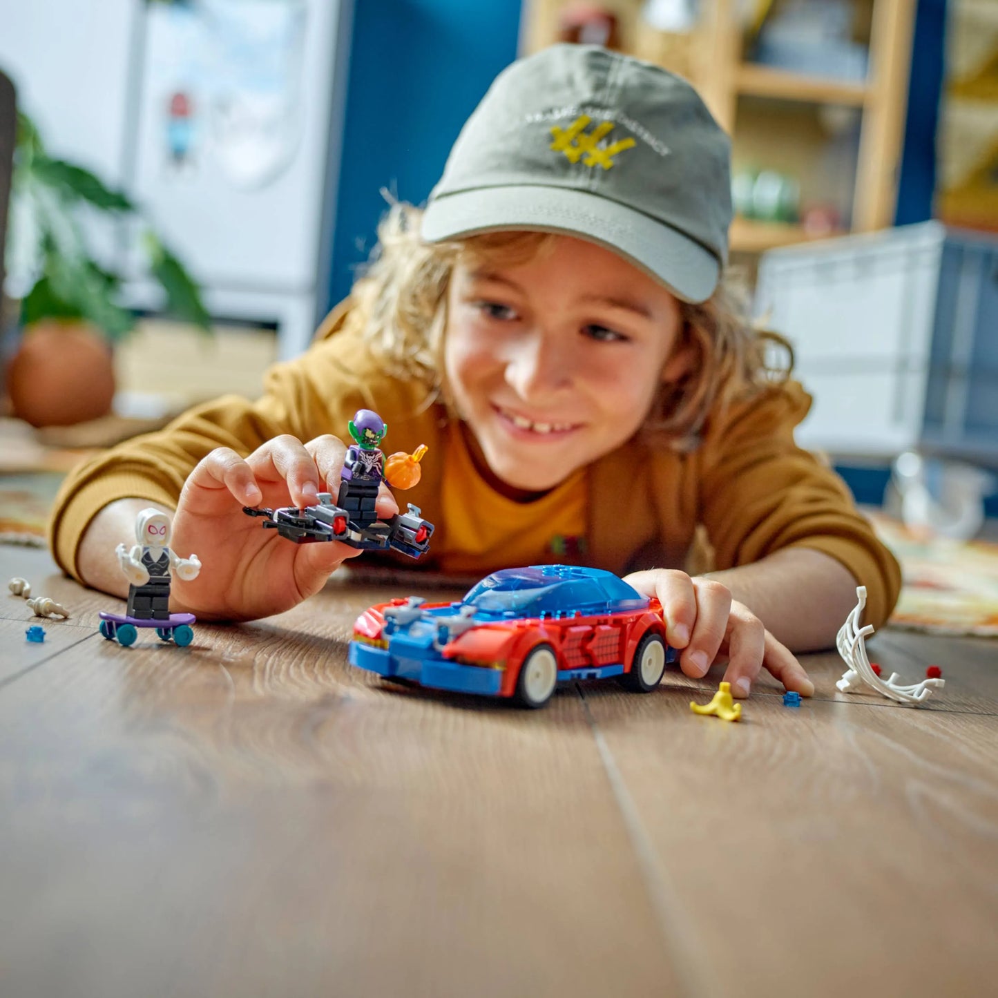 LEGO - Carro de Corrida Spider-Man e Green Goblin Venom