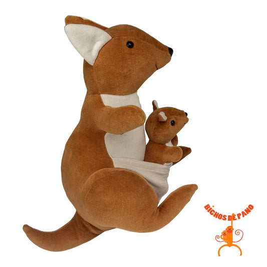 Canguru Grávida com 1 Filhote