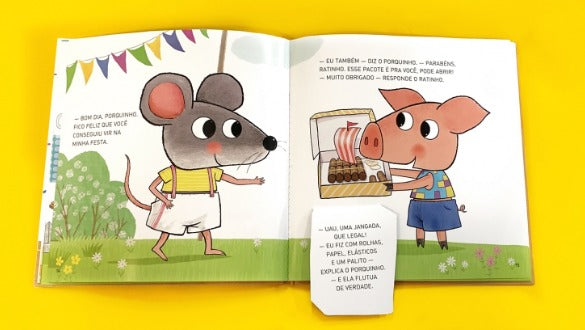 Livro - Feliz aniversario, Ratinho!