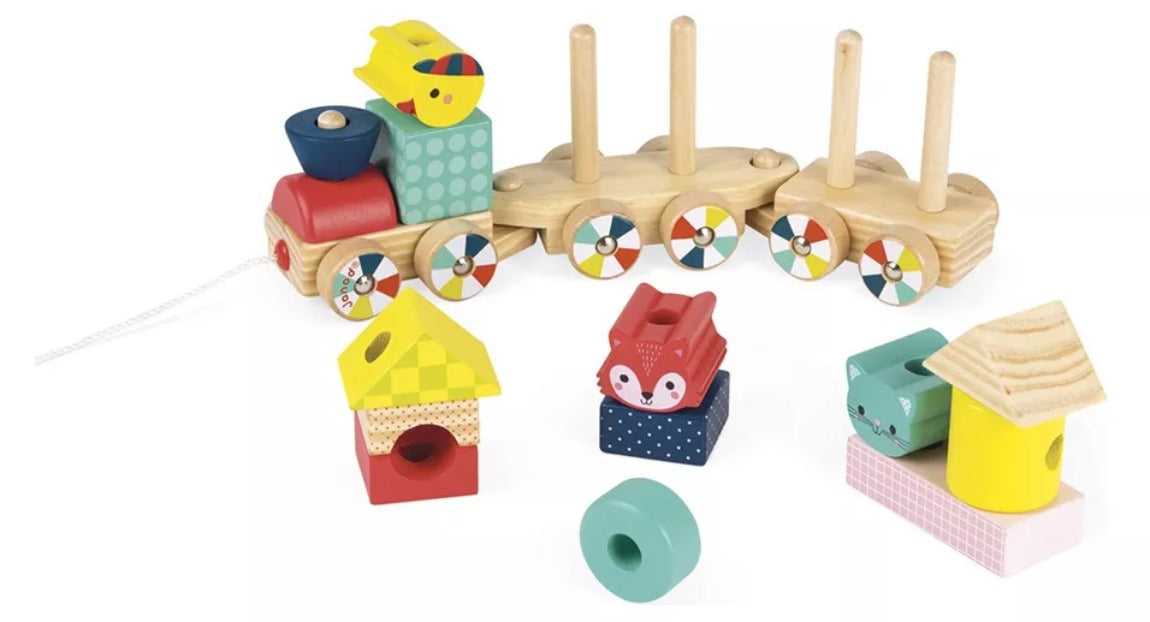 Trem Montável para Passear Baby Forest - 14 peças