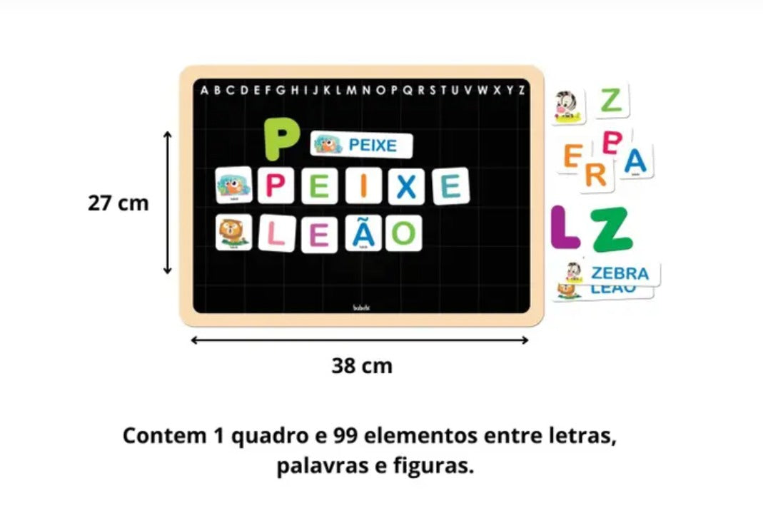 Quadro Magnético Alfabeto