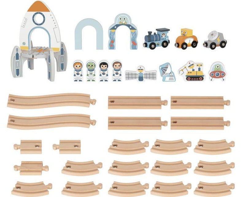 Conjunto Trem - Estação Espacial