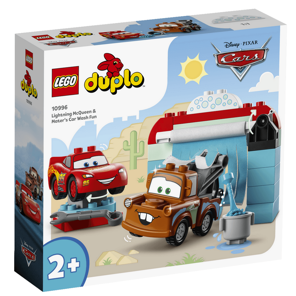 LEGO Duplo - Diversão no Lava Jato com Relâmpago McQueen e Mate