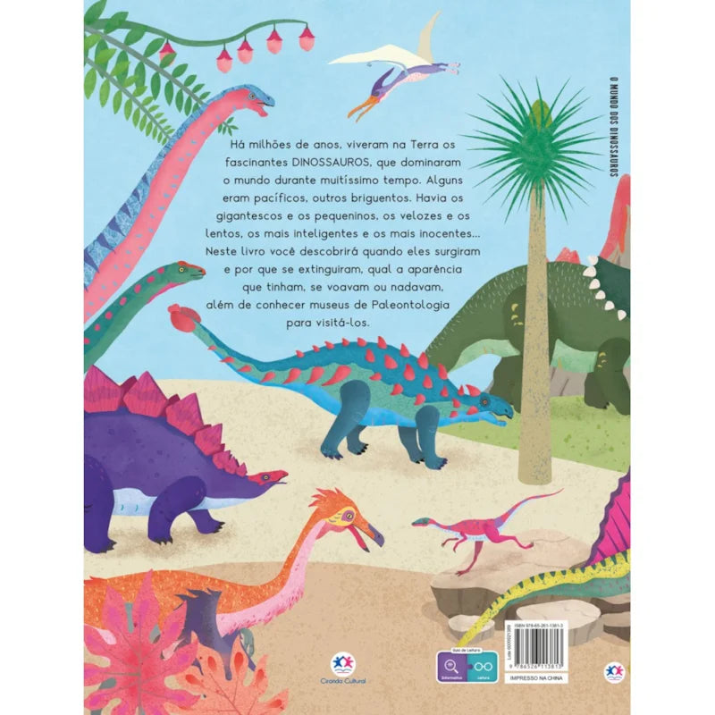 Livro - O mundo dos dinossauros