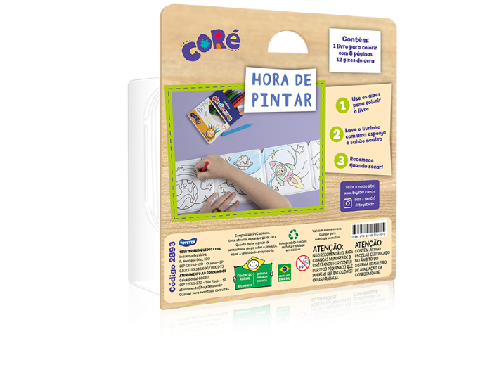 Livro de Colorir Lavavél - Hora de Pintar o Espaço