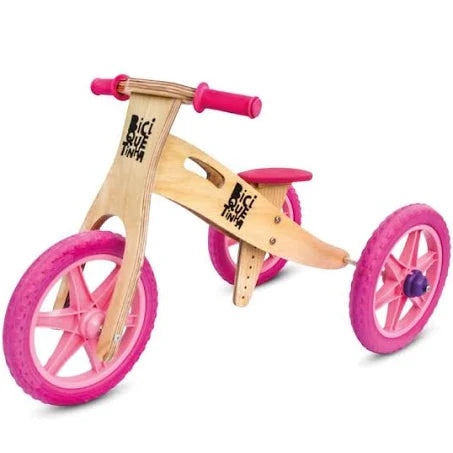 Triciclo 2 em 1 Rosa