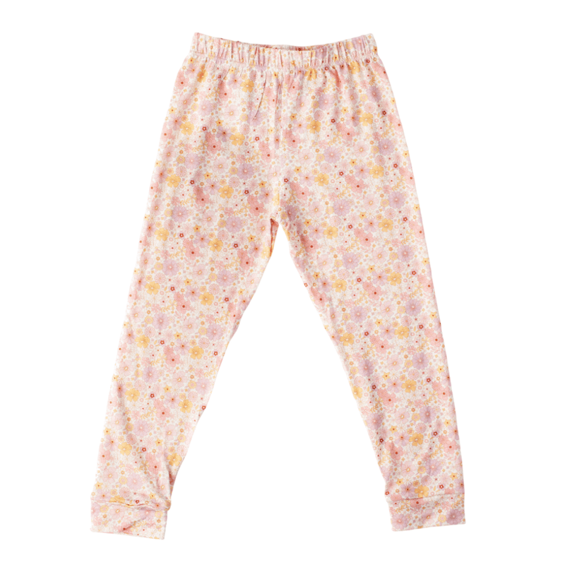 Pijama Manga Longa Floral Manu