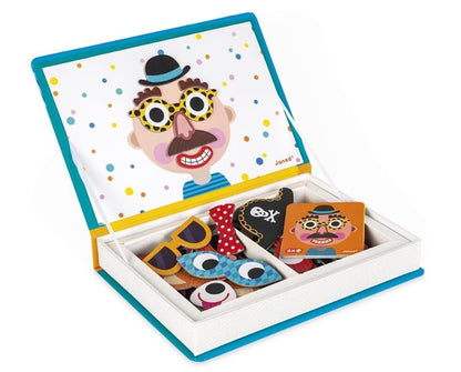 Livro Magnético - Crazy Faces