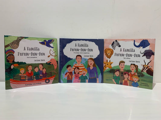 Kit com 3 Livros: A Família Furum-fum-fum