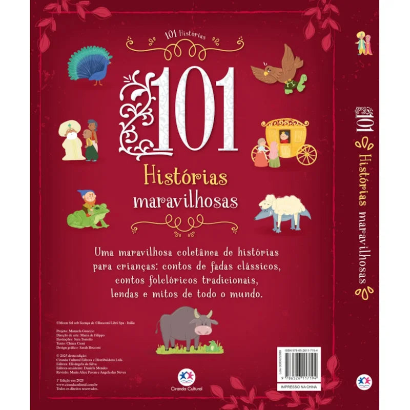 Livro - 101 histórias maravilhosas