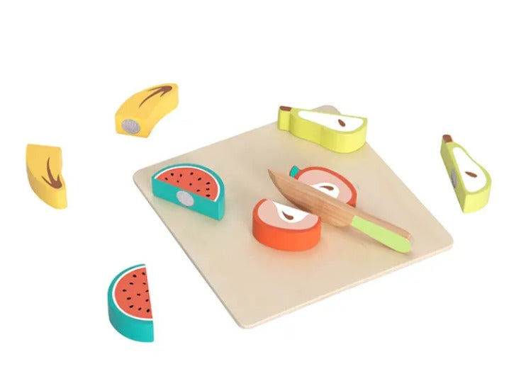 Cortando Alimentos - Frutas de Madeira