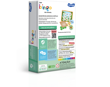 Bingo dos Animais - Jogo Educativo