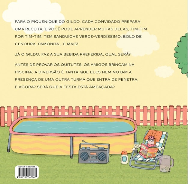 Livro - O piquenique do Gildo