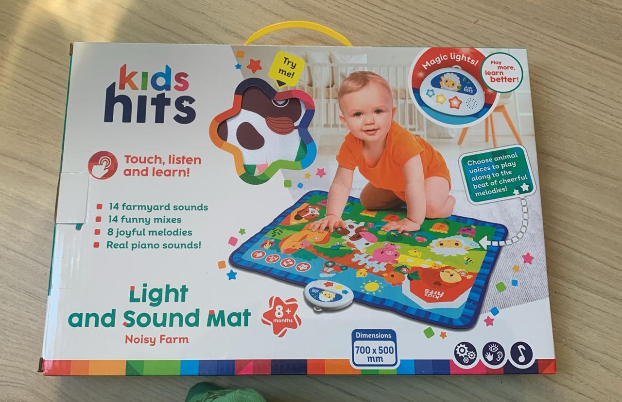 Kids Hits - Tapete Interativo, Tocar, Escutar e Aprender