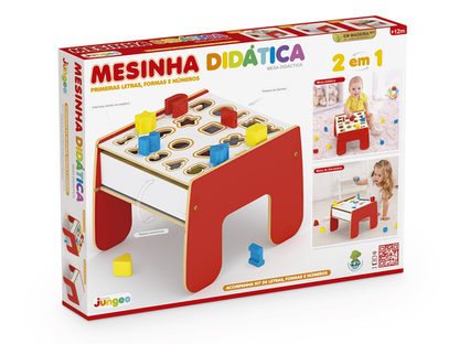 Mesinha Didática 2 em 1