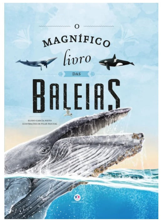 Livro - O magnifico livro das baleias