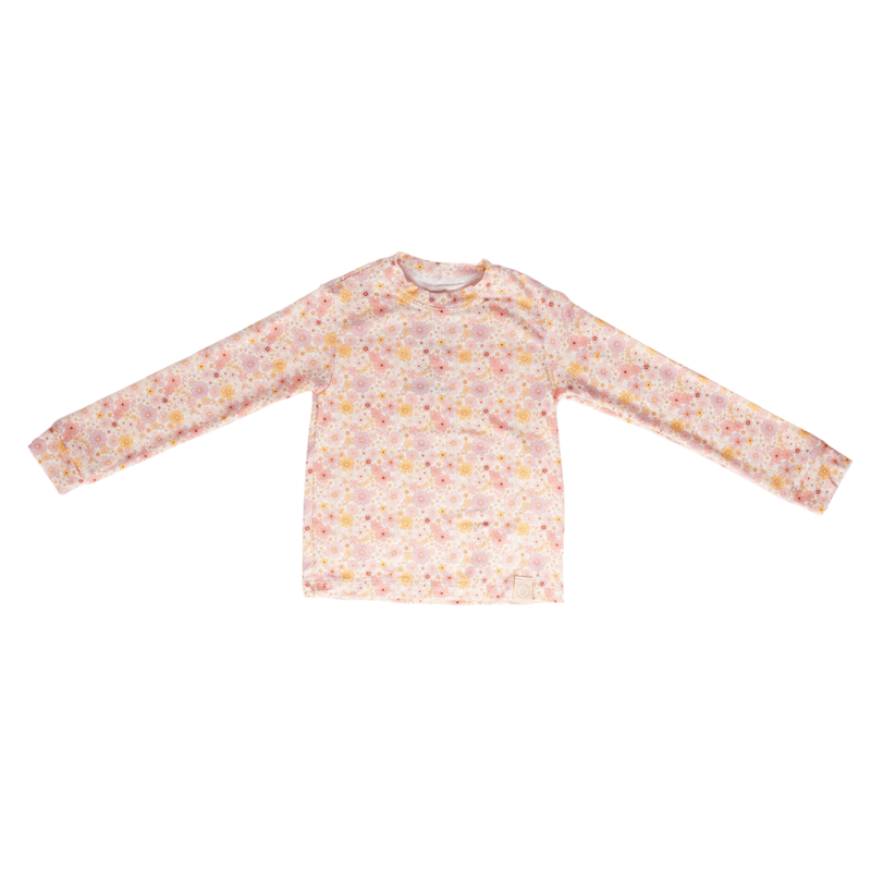 Pijama Manga Longa Floral Manu