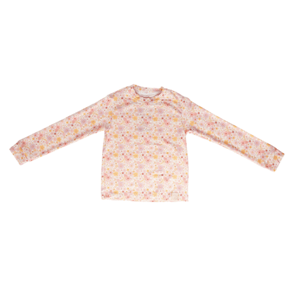 Pijama Manga Longa Floral Manu