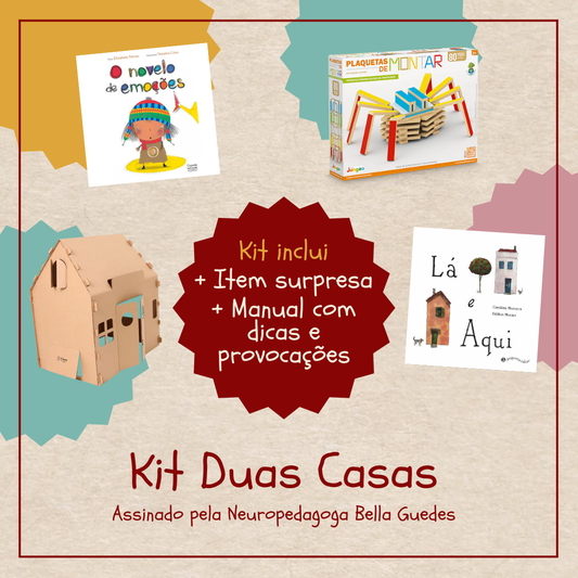 Duas Casas  | Kit Pedagógico com Orientações da Bella Guedes