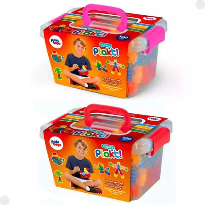Maleta Plakt - 100 Peças