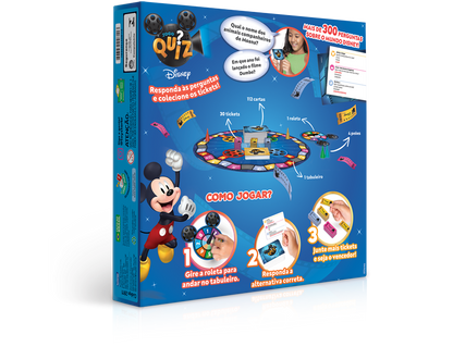 Jogo de Roleta Quiz Disney