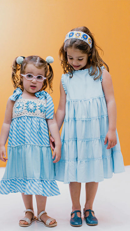 Vestido Cloe Fresh - Azul Celeste (Marca BCP)