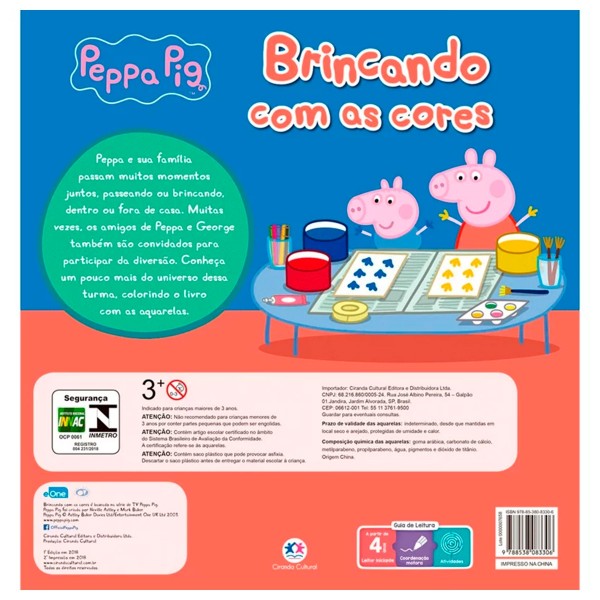 Peppa Pig - Brincando com as cores