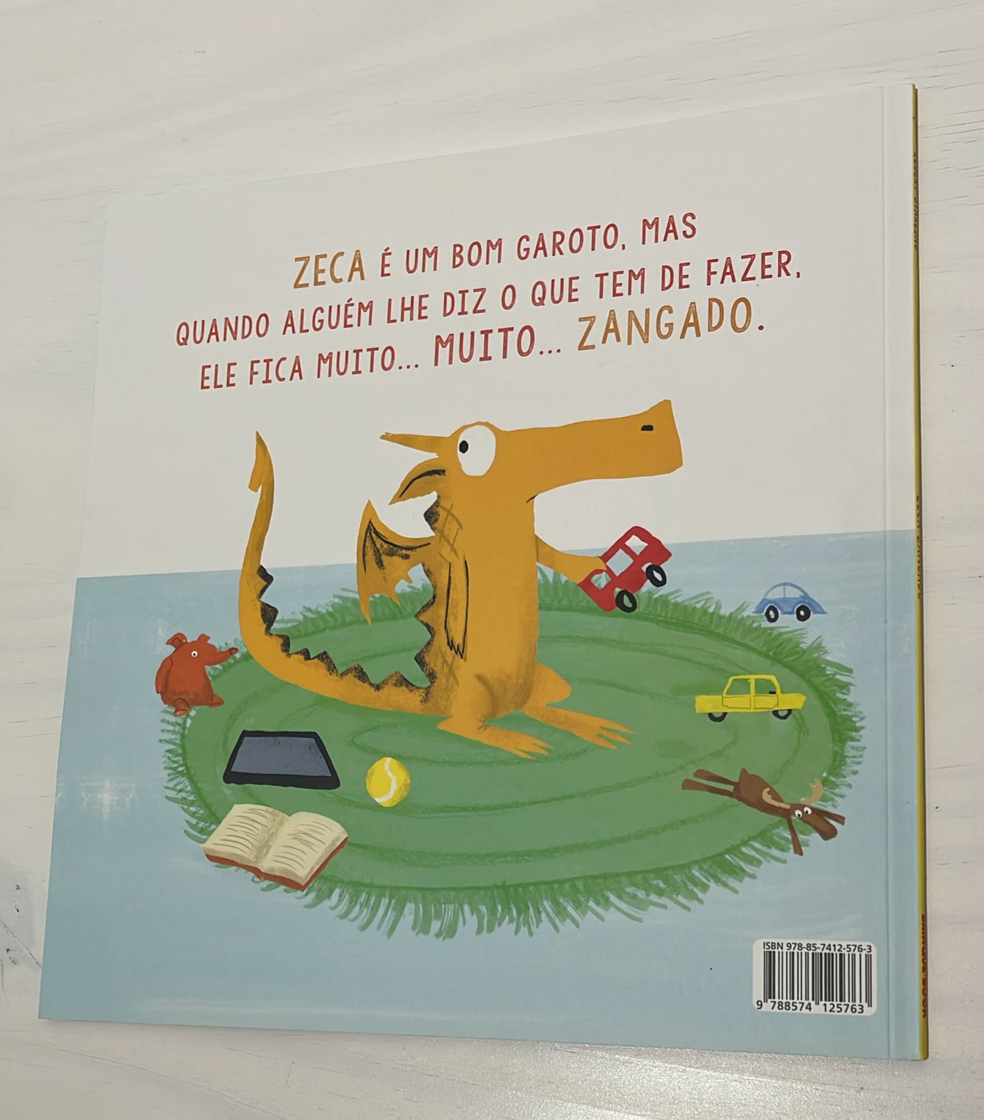 Livro - Zeca zangado