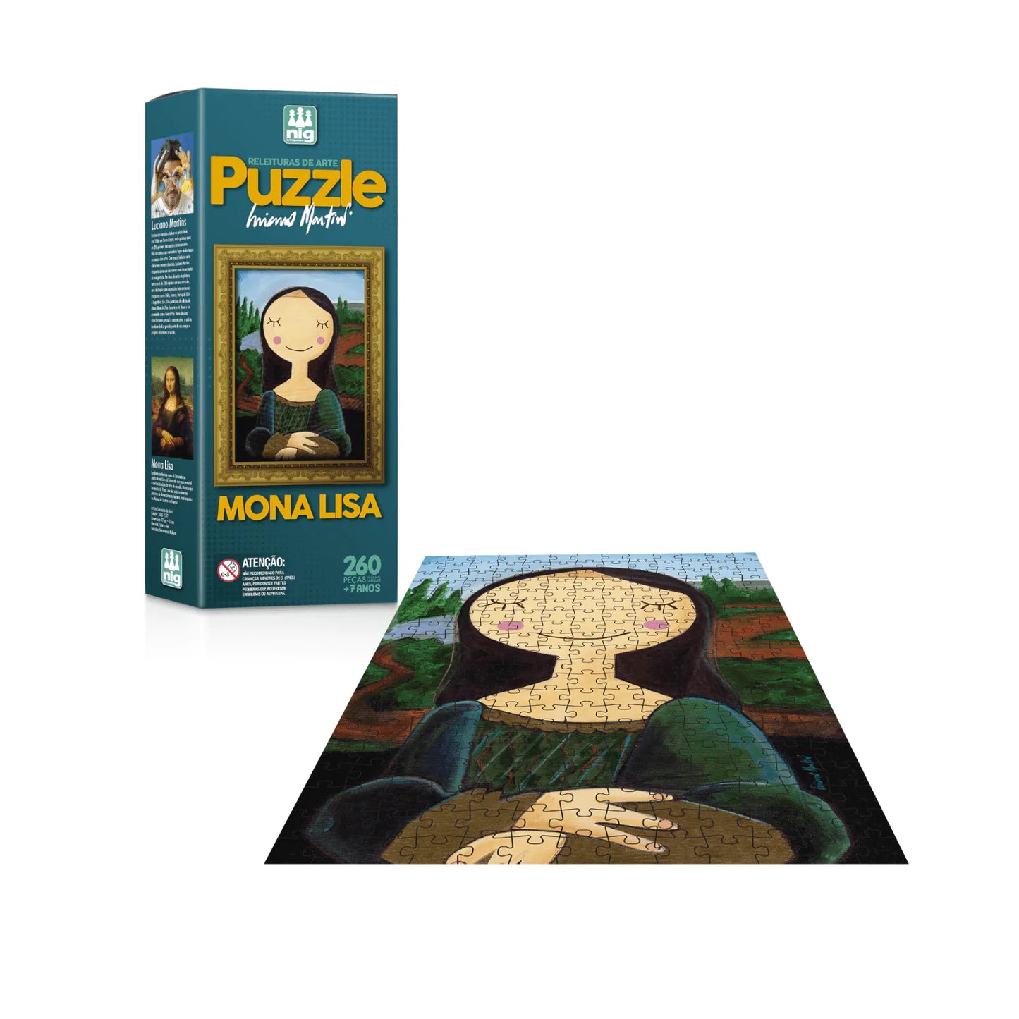 Puzzle Monalisa 260 Peças