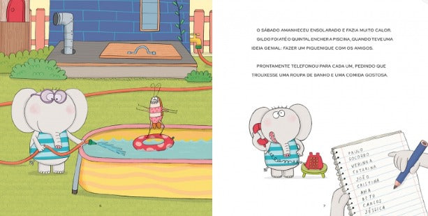 Livro - O piquenique do Gildo