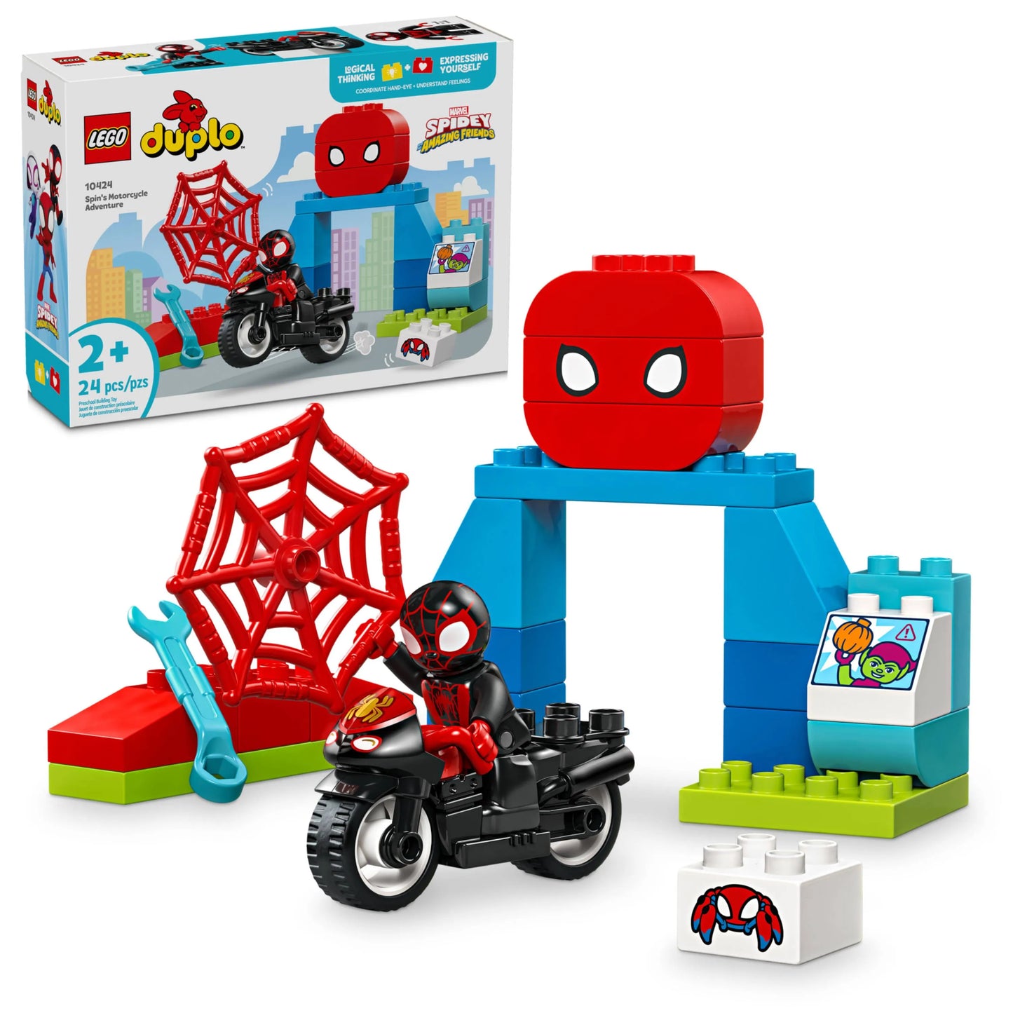 LEGO Duplo - Aventura de Moticicleta do Spin