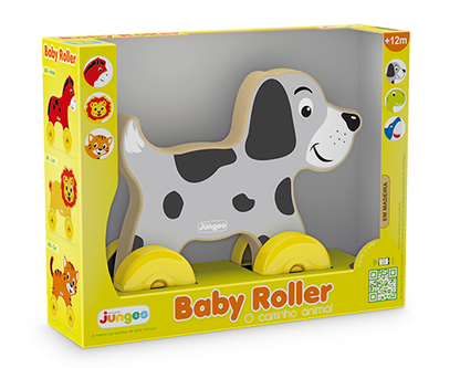 Baby Roller - Cachorro em Madeira