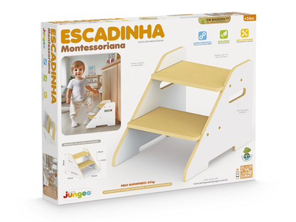 Escadinha em MDF Montessoriana