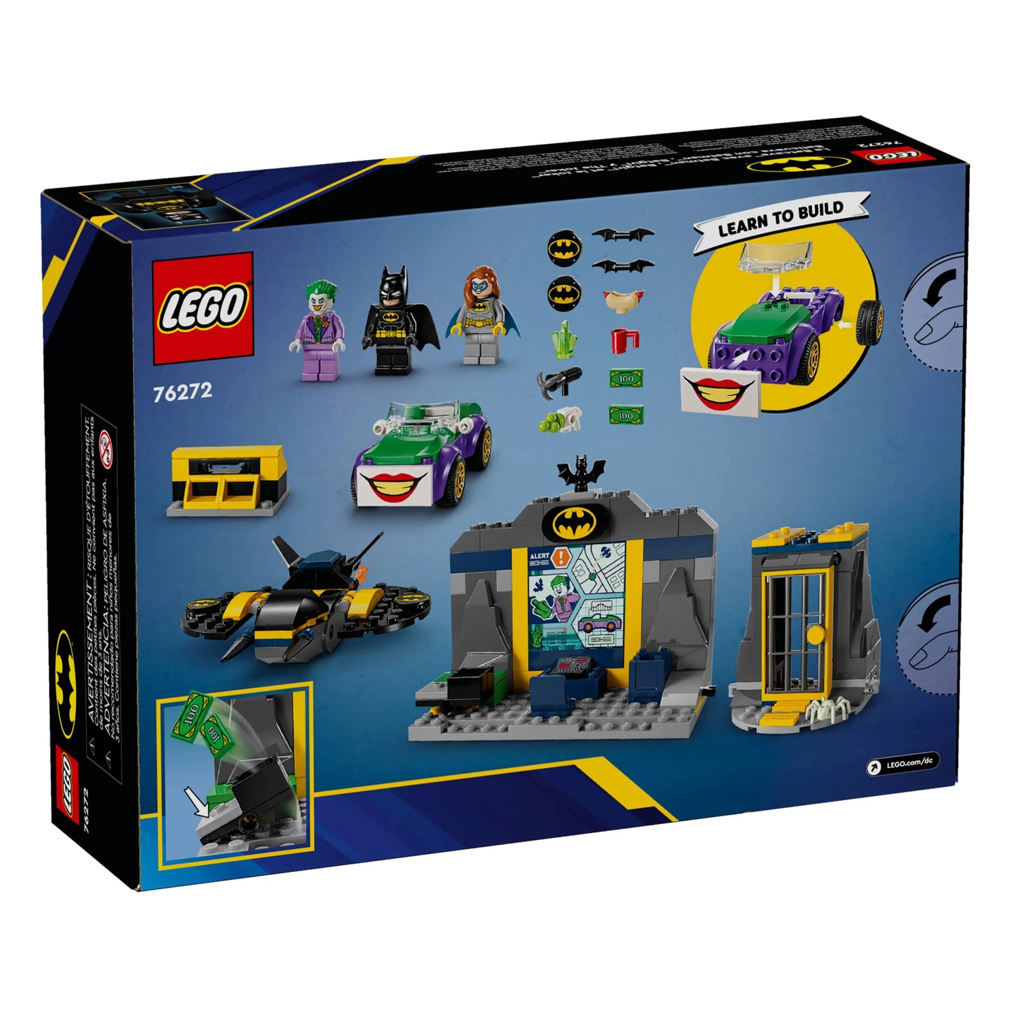 Lego - A Batcaverna com Batman, BatGirl e Coringa