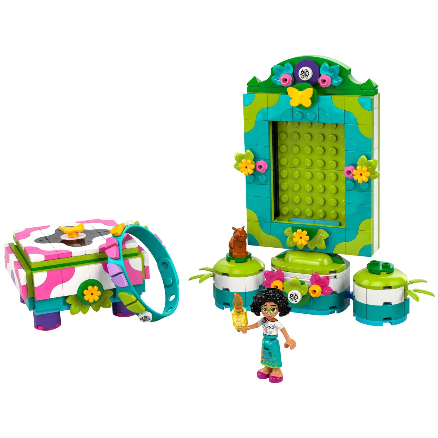 LEGO - Pulseira, Porta-Jóias e Porta-Retratos de Mirabel