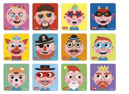 Livro Magnético - Crazy Faces