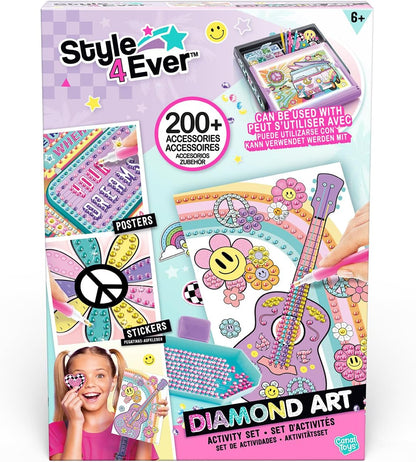 Diamond Art com 200 Acessórios