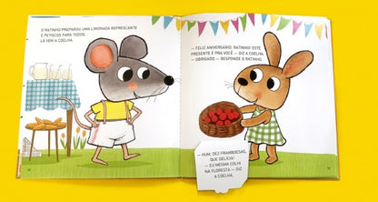 Livro - Feliz aniversario, Ratinho!