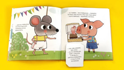 Livro - Feliz aniversario, Ratinho!