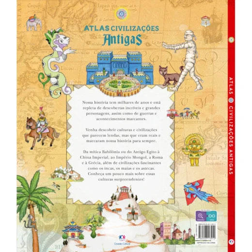 Livro - Atlas Civilizações Antigas