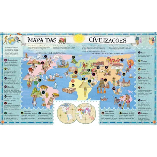 Livro - Atlas Civilizações Antigas