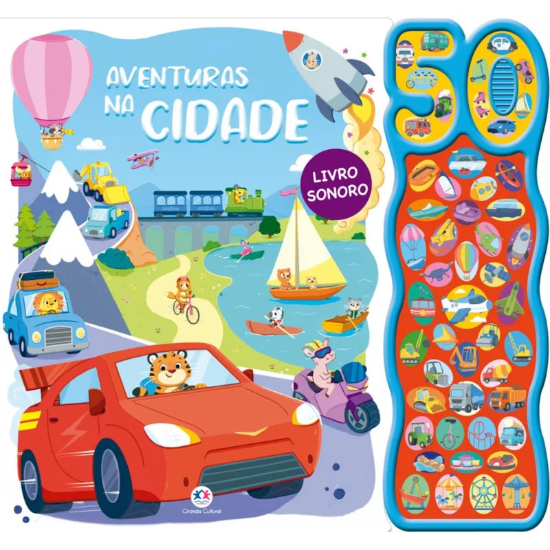 Livro Sonoro - Aventuras na cidade