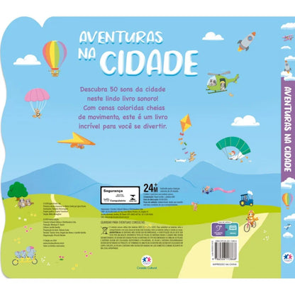 Livro Sonoro - Aventuras na cidade