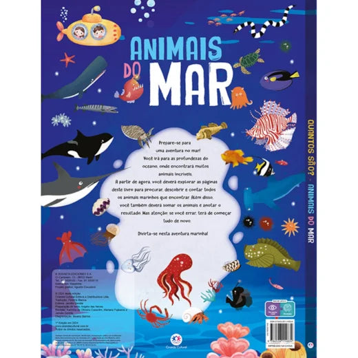Livro - Quantos são? Animais do mar