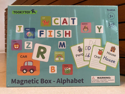 Caixa Magnetica - Alfabeto