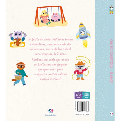 Livro - Contos divertidos  - 3 anos