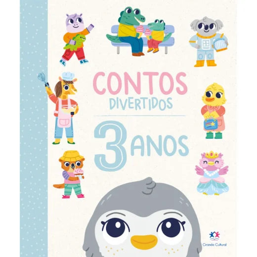 Livro - Contos divertidos  - 3 anos